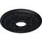 Ekena Millwork Baltimore Ceiling Medallion (Fits Canopies up to 5 1/2"), 15 3/8"OD x 4 1/4"ID x 1 1/2"P, Steel Gray CM15BASGS - alternate 2